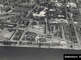 København 1948  Havnen  Kødbyen  Politigården  Vestre Boulevard.jpg